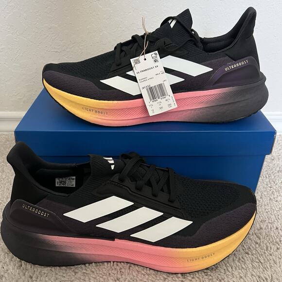 adidas Other - Adidas Ultraboost 5X Running Shoes Black Zero Metallic JI1332 Men's Size 12 NWT